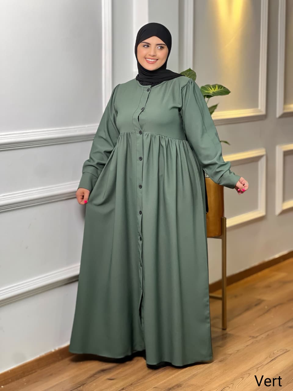 فستان أليس "ALICE" بصديفات كيتفتحو، ثوب ديكونال القياسات M L XL XXL  